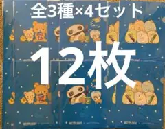 リカルデント✖️サンエックスユニバース A4クリアファイル 全３種4セット12枚のサムネイル