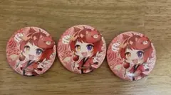 すとぷり　莉犬くん　缶バッジ　デフォ　3個セット