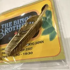 希少 極美品】ビンゴブラザーズ 全金フェザー 全金極細角チェーン