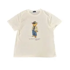 【入手困難】90s ラルフローレン ポロベア Tシャツ ホワイト 希少