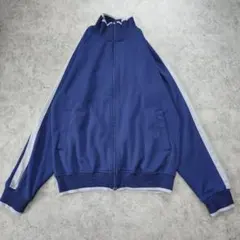 美品✨/y2k/オールドユニクロ/トラックジャケット/ネイビーグレー/L/90s