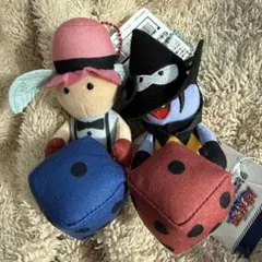 遊戯王　天使のサイコロ　悪魔のサイコロ　ミニ　ボールチェーン　マスコット　2個のサムネイル