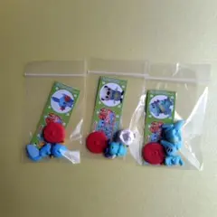 ポケットモンスター チョコエッグ 旅立ちの3匹 ミジュマル ミズゴロウ ワニノコ