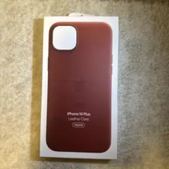 Apple iPhone 14 Plus レザーケース アンバー