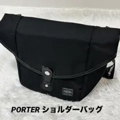 極美品⭐︎PORTER ショルダーバッグ、メッセンジャーバック　 ブラック