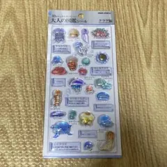 正規品 カミオジャパン 3Dビジュアルコレクション 大人の図鑑シール クラゲ編