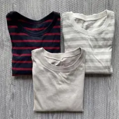 無印 カットソー 110 3枚セット