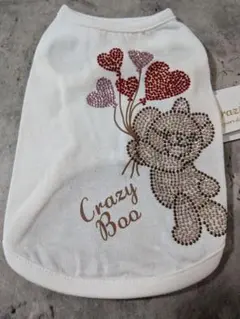 Crazy Boo 犬服 XS オフホワイトのサムネイル
