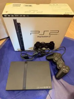 【美品】 PlayStation 2 薄型 SCPH-70000 本体