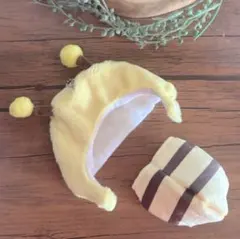 即購入可！10cm みつばち2点セット　黄色　可愛い