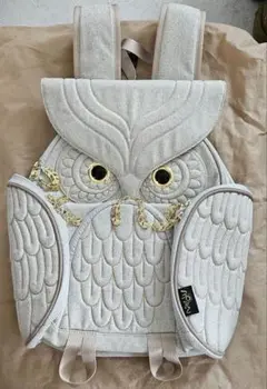 MORN CREATIONS ミミズククラシック バックパック フランネル M
