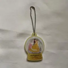 スノードーム　ベル　ボールチェーンアクリル　美女と野獣　ディズニー　Disney