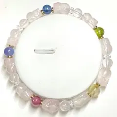 MIXベリル 花型 2.0cmブレスレット - メルカリ