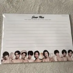 少々たち2019 Snow Man レターセット