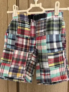 半ズボン・ハーフパンツ　120 男児　チェック柄　F.O.キッズ