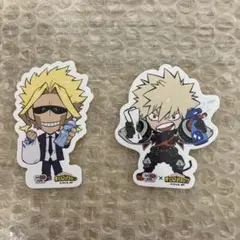 セイムスヒロアカ オールマイトと爆豪勝己 ステッカー 2枚セット