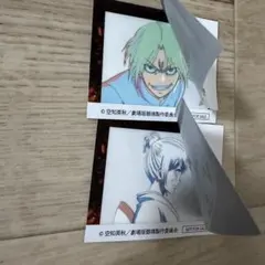 銀魂 新劇場版吉原大炎上 原画ステッカー 映画 特典 神威　神楽