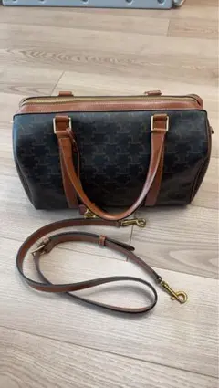 【美品】セリーヌ　トリオンフ　ミディアムボストン