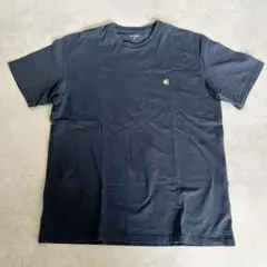 Carhartt WIP Tシャツ 金ロゴ ネイビー XLのサムネイル