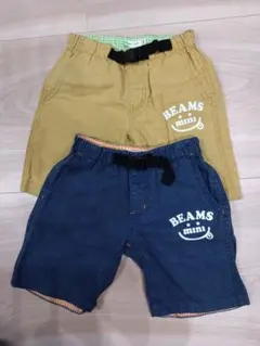 BEAMS mini 半ズボン 2点セット