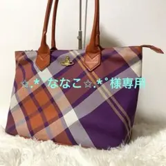 良品✨Vivienne westwood トートバック キャンバスレザー オーブ