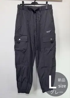新品 定価6,490円 サイドポケット付き ナイロンテックパンツ Ｌサイズ