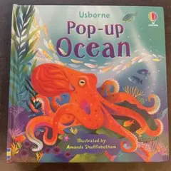 Usborne Pop-up Ocean 仕掛け絵本 海の生き物 英語のサムネイル
