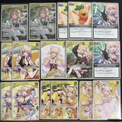 ホロカ ディーヴァフィーバー まとめ売り 桃鈴ねね　1st R 16枚