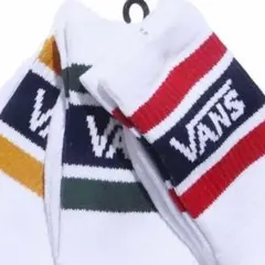 新品！VANS OFF THE WALL Socks White Green
