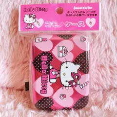 希少レア　ハローキティ　缶　小物ケース　レリーフ　2005年製 サンリオ　レトロ