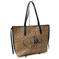 値下げ　COACH チェルシー コラボ トートバッグ F76778 シグネチャー