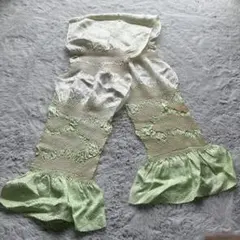薄緑色 帯揚げ