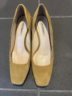 FABIO RUSCONI スウェードパンプス　35