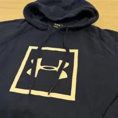 UNDER ARMOUR パーカー ネイビー XLサイズ