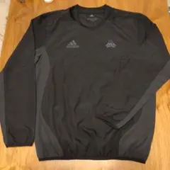 adidas ブラック ピステ・ウィンドブレーカー