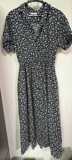 LOWRYSFARM 花柄シャツワンピース