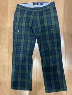 ルコック ゴルフ チェックパンツ メンズ ブラックウォッチ