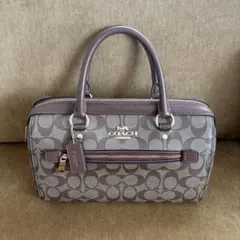 COACH コーチ ミニボストン 2way ショルダーバッグ