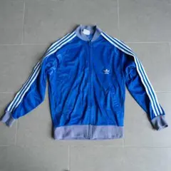 80s adidas ATP アディダス トラックジャケット M 青