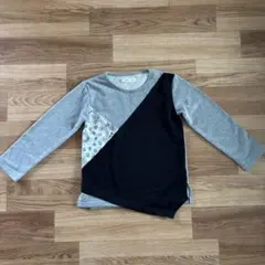 MPS. 長袖カットソー 140cm グレー/ブラック