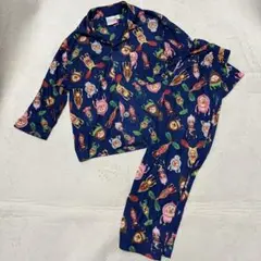 こびとづかん　パジャマ　総柄　100cm