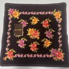 Bonne chenille タオルハンカチ　花柄