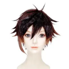 原神 鍾離 風 ウィッグ コスプレ コスプレウィッグ キャラウィッグ