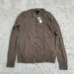 ✨新品未使用　Gap ギャップ　ニットカーディガン　Lサイズ　ブラウン