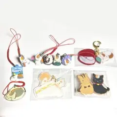 夏目友人帳 ニャンコ先生 ストラップ キーホルダーセット ガチャガチャ くじ