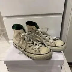 CONVERSE ALL STAR アイボリーハイカットスニーカー