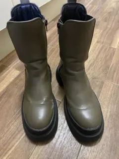 お値下げ　Juze サイドゴアレザーブーツ M