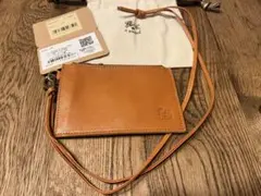 【新品未使用】IL BISONTE ネックフラグメントケース