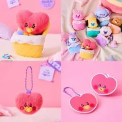 BT21 NEWBORN BABYぬいぐるみ&キーリング TATA3点セット