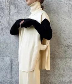 セレクトモカ　リンキングニット　タートルネック